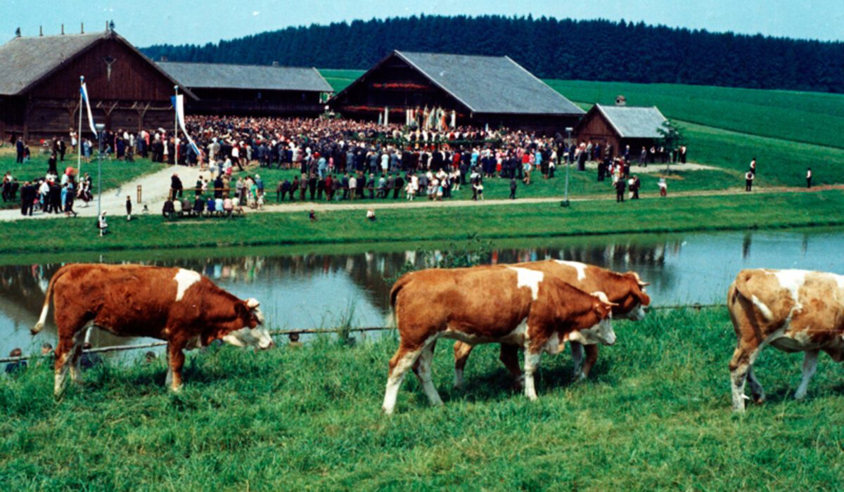Einweihung Freilichtmuseum Massing