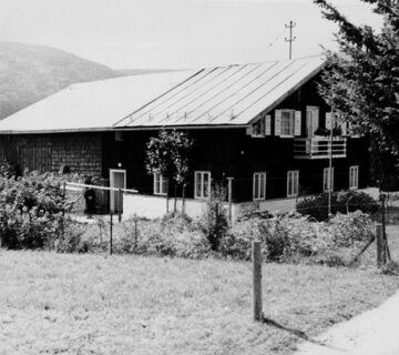 Das Denk-Haus – einige Zeit auch Lenzhaus, später Schusterhaus genannt – um 1970