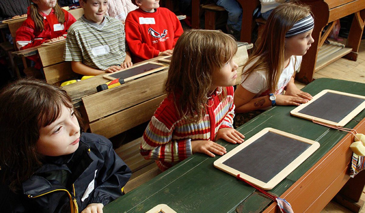 In der alten Schulstube