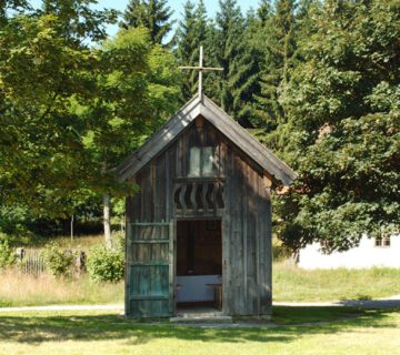 Die Holzkapelle aus Schwolgau