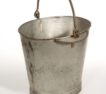 Inv.-Nr. M 2004/127, Melkeimer Stahlblech verzinnt