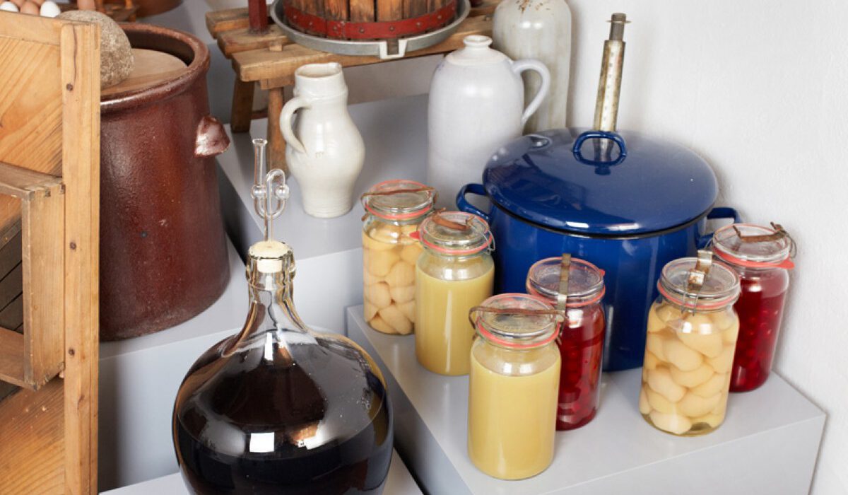 Nahrung für das ganze Jahr