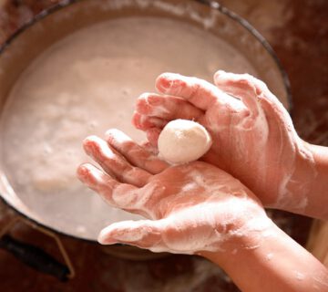 Vom Schaf zum Filzobjekt